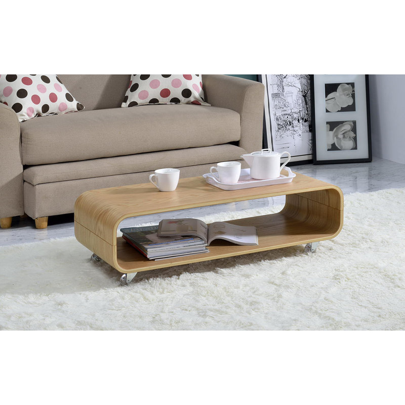 Oliver Dressler Bentwood Rolling Coffee Table & Reviews Wayfair